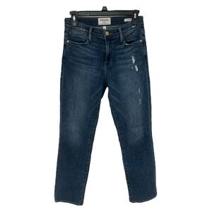 FRAME Le High Straight Jeans Size 25